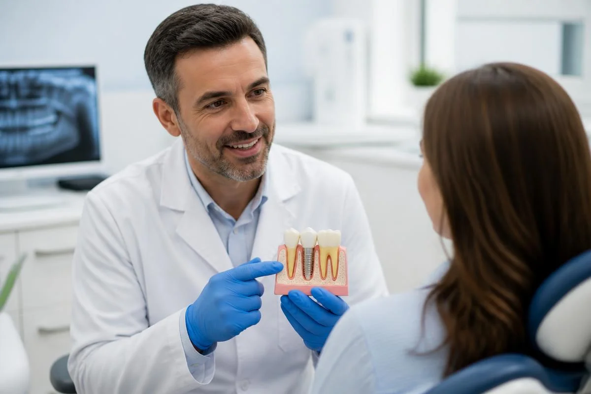 Implante dental y valoración de mantenimiento con el Dr. Marco Morales